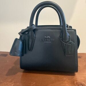 Coach Andrea Carryall (Mini) Tote in Black